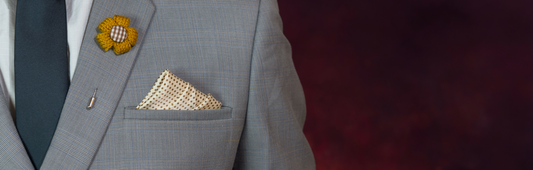 Must-Have Accessories for Men in LA: Lapel Pins & Pocket Squares