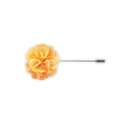 Yellow Rose Flower Pin