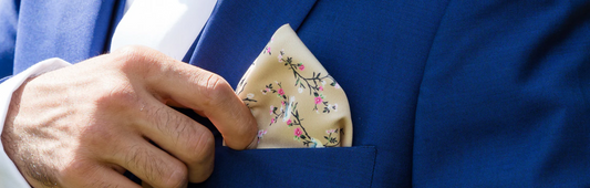 Wedding Pocket Squares: Adding a Pop of Color to Traditional Suits in Los Angeles