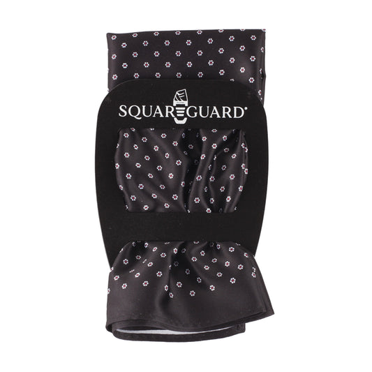 Black Polka Dot Pocket Square + SquareGuard