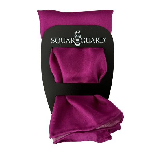 Azalea Pocket Square + SquareGuard
