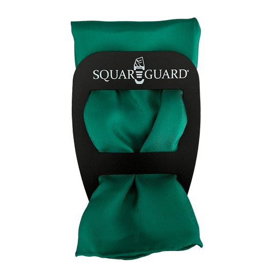Emerald Pocket Square + SquareGuard