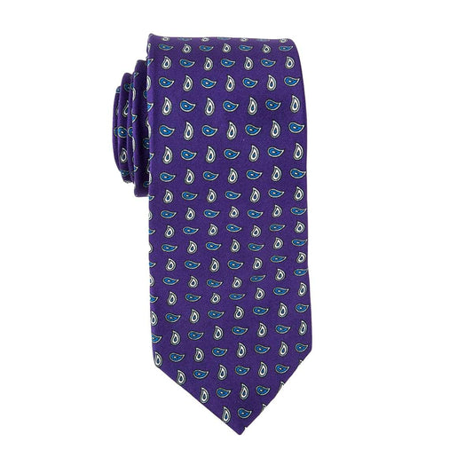 Royal Purple Paisley Tie